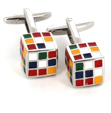 Rubik's Cube Manschettenknöpfe