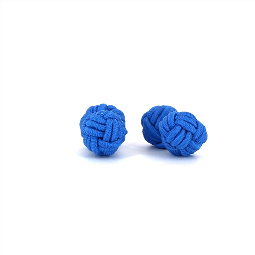 Blau Doppelkugel Manschettenknöpfe