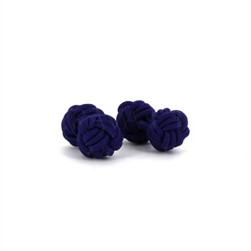 Violette Doppelkugel Manschettenknöpfe