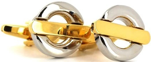 Goldene und silberne Manschettenknöpfe IV
