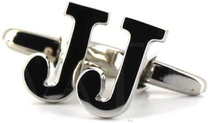 Initialmanschettenknöpfe J