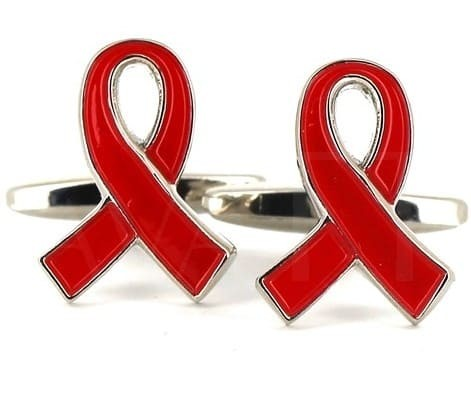 Ärmelknöpfe Kampf gegen AIDS