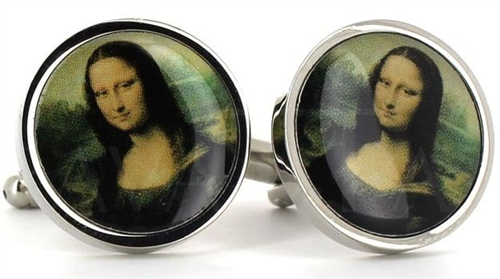 Mona Lisa Manschettenknöpfe
