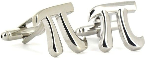 Pi Manschettenknöpfe