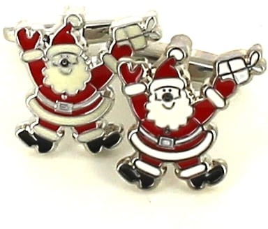 Weihnachtsmann Manschettenknöpfe