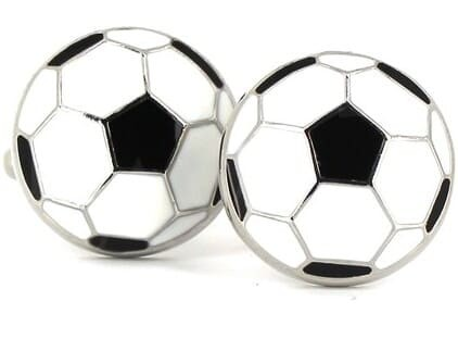 Fußball Manschettenknöpfe
