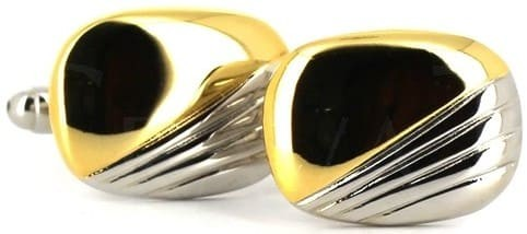 Silberne und goldene Manschettenknöpfe II