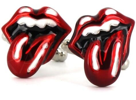 Rolling Stones Manschettenknöpfe