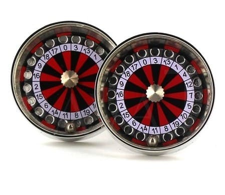 Roulette Manschettenknöpfe
