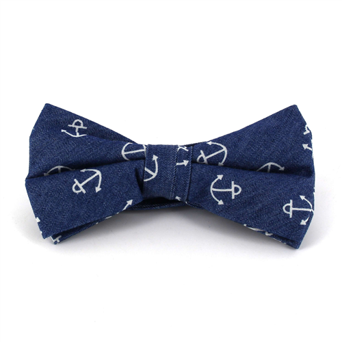Anker Dunkle Denim Fliege