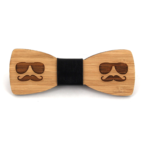 Bambusfliege Brille und Schnurrbart