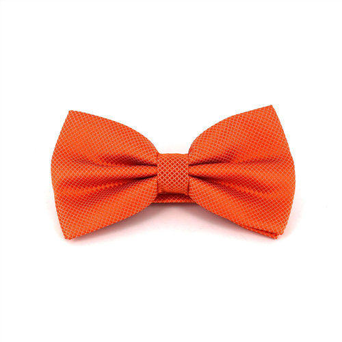 Orange karierte Fliege