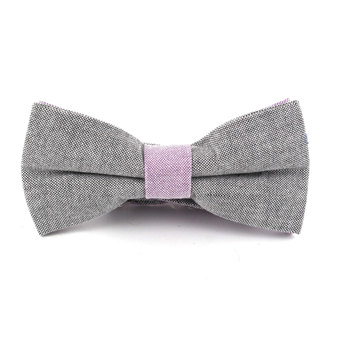 Uni Oxford Fliege Grau und Lila