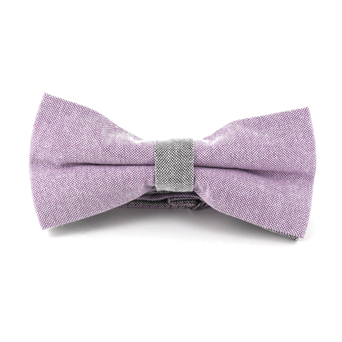 Uni Oxford Fliege Lila und Grau
