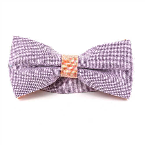Uni Oxford Fliege Lila und Orange
