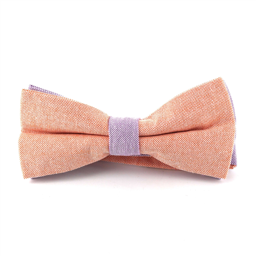 Uni Oxford Fliege Orange und Lila
