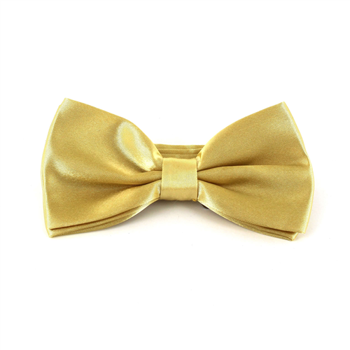 Glattes Satin-Gelbes Gold Fliege