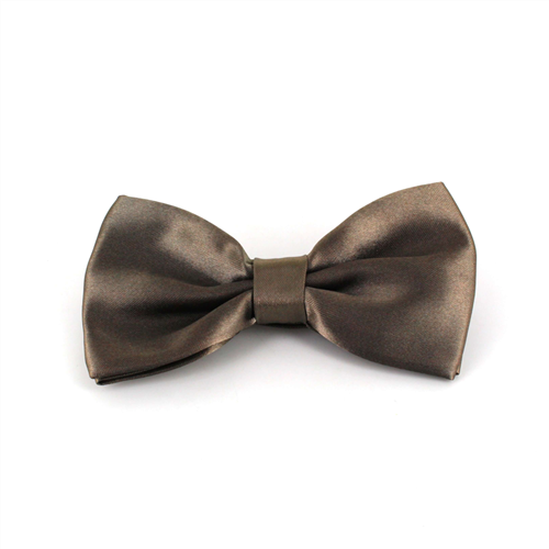 Uni Satin Fliege in Khaki