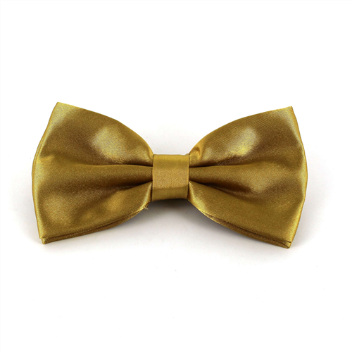 Goldene Satin Fliege