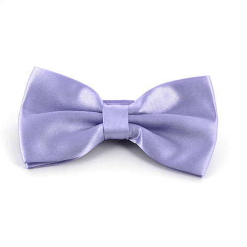 Uni Satin Fliege in Flieder