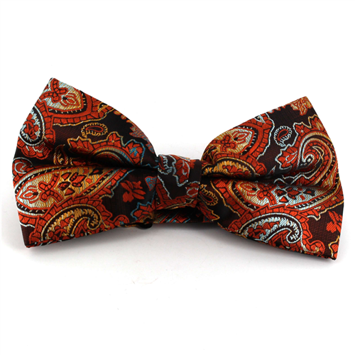 XL Paisley Fliege Orange