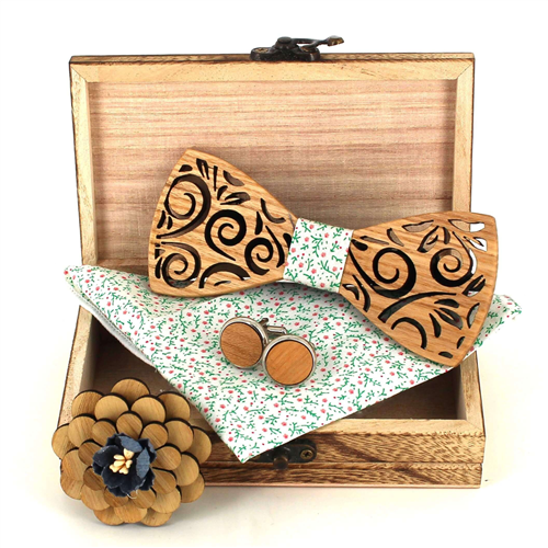 Holzfliegen-Set