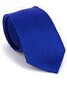 Schmale blaue Krawatte