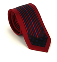 Moderne schmale Krawatte in Multicolor