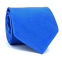 Uni Blaue MicroTwill Krawatte