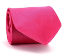 Uni Krawatte in Rosa MicroTwill