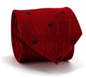 Rote Hundekrawatte