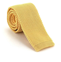 Krawatte in glattem Beige