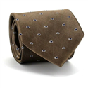 Seidenkrawatte Paisley Ocker