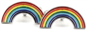 Regenbogen Manschettenknöpfe