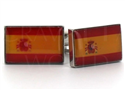 Spanien Flagge Manschettenknöpfe