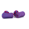 Blau und Fuchsia Fass Ärmelknöpfe