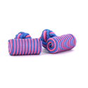 Blau und Rosa Fassärmelknöpfe