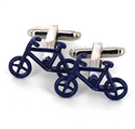 Blau Fahrrad Manschettenknöpfe
