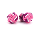 Große rosa, fuchsia und weiße Kugelärmelknöpfe