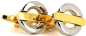 Goldene und silberne Manschettenknöpfe IV