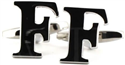 Buchstaben F Manschettenknöpfe