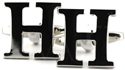 Initialen Manschettenknöpfe H