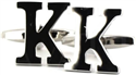 Initialen Manschettenknöpfe K