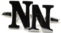 Buchstabe N Manschettenknöpfe