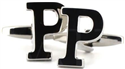 Buchstaben P Manschettenknöpfe