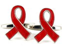 Ärmelknöpfe Kampf gegen AIDS