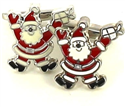 Weihnachtsmann Manschettenknöpfe