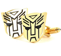 Goldene Autobots Transformers Manschettenknöpfe