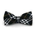 Dunkelgrüne Tartan-Fliege