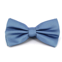 Einstecktuch Einfarbiges Blau mit Karomuster